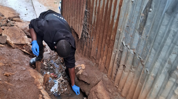 Wastewater surveillance activities in Kenya